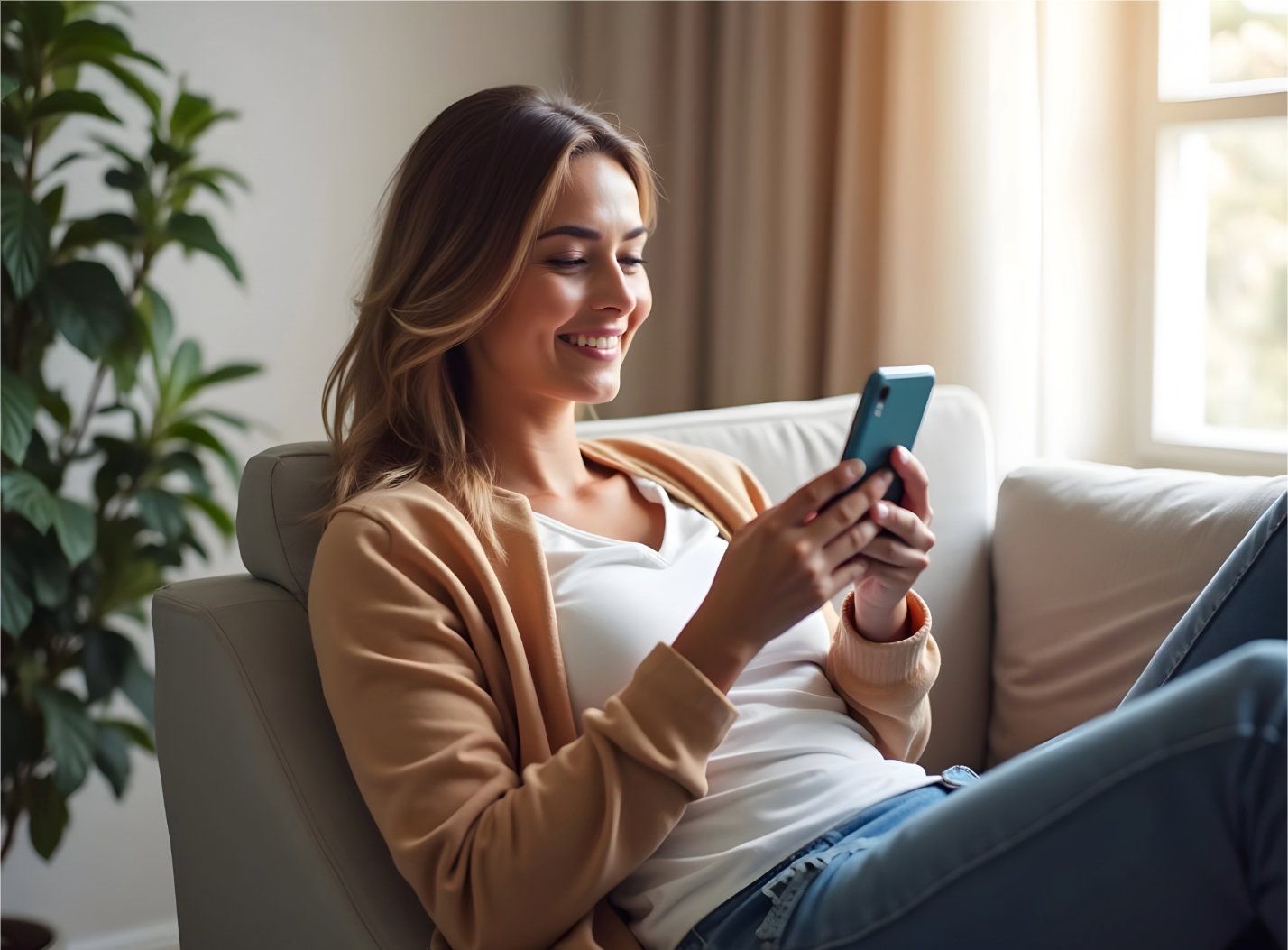 Professionnelle contente